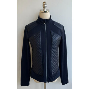 Chervo Women’s Golf Quilted Puffer Full Zip Jacket Lightweight sz S